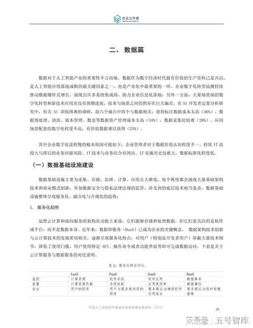 中国人工智能软件基础设施高质量发展报告